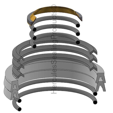 Vickers - After Market Parts Hydraulic Cylinder Repair Kit- SK-I-V-5-2.500X5.000 HYDRAULIC 6332U-042-H